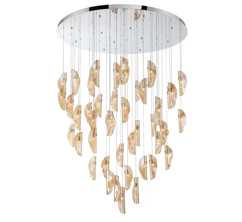SORRENTO 12219-018-01, 45 light LED Grand Chandelier — Lib&Co. LED Pendant Lights 3.0W 3000K