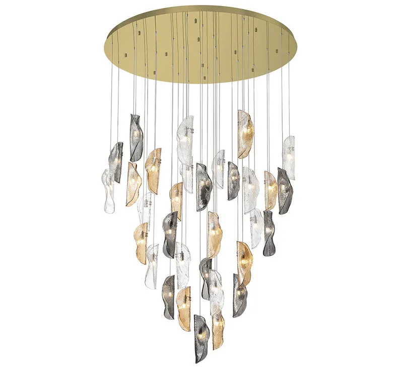 SORRENTO 10169-023-07, 32 Light LED Grand Chandelier — Lib&Co. LED Pendant Lights 3.0W 3000K