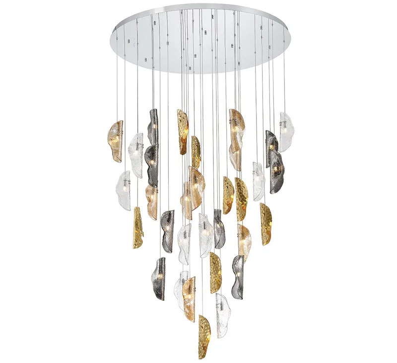 SORRENTO 10169-024-01, 32 Light LED Grand Chandelier — Lib&Co. LED Pendant Lights 3.0W 3000K