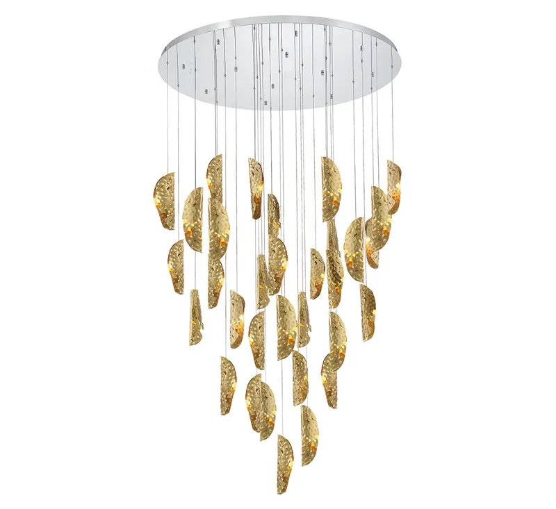 SORRENTO 10169-020-01, 32 Light round LED Chandelier — Lib&Co. LED Pendant Lights 3.0W 3000K