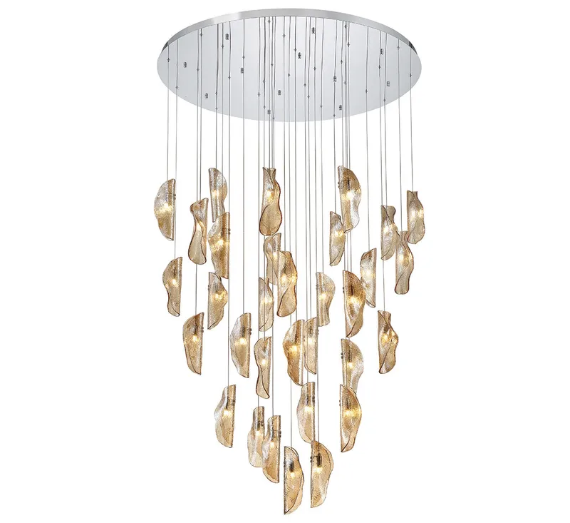 SORRENTO 10169-018-01, 32 Light LED Grand Chandelier — Lib&Co. LED Pendant Lights 3.0W 3000K