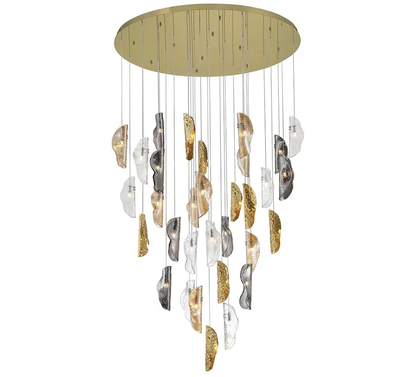 SORRENTO 10169-024-07, 32 Light LED Grand Chandelier — Lib&Co. LED Pendant Lights 3.0W 3000K