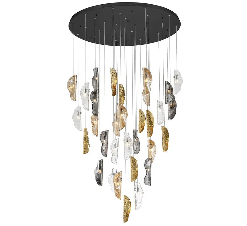 SORRENTO 10169-024-02, 32 Light LED Grand Chandelier — Lib&Co. LED Pendant Lights 3.0W 3000K