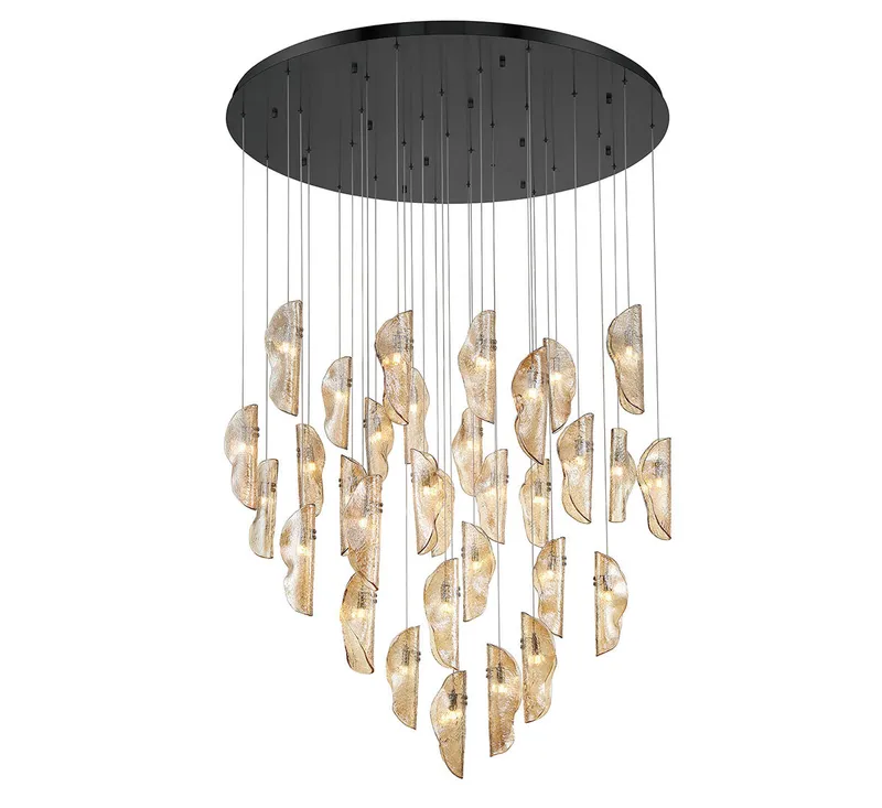 SORRENTO 10169-018-02, 32 Light LED Grand Chandelier — Lib&Co. LED Pendant Lights 3.0W 3000K