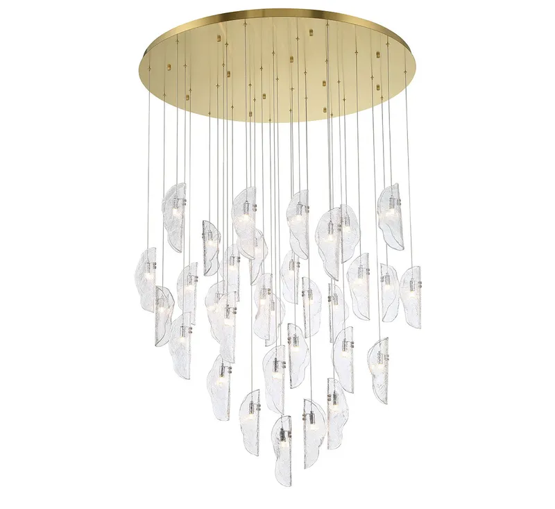 SORRENTO 10169-017-07, 32 Light LED Grand Chandelier — Lib&Co. LED Pendant Lights 3.0W 3000K