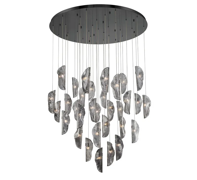 SORRENTO 10169-019-02, 32 Light LED Grand Chandelier — Lib&Co. LED Pendant Lights 3.0W 3000K