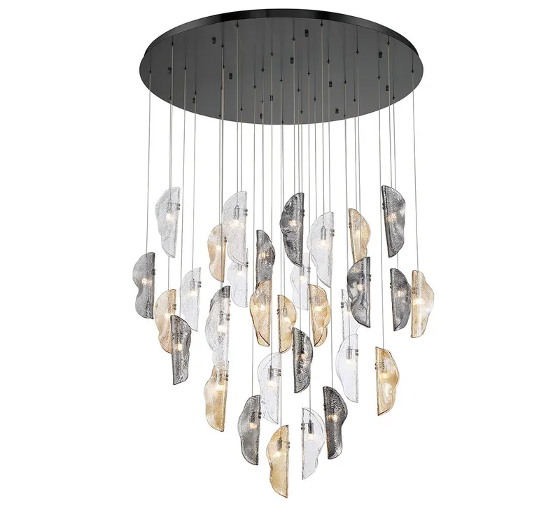 SORRENTO 10169-023-02, 32 Light LED Grand Chandelier — Lib&Co. LED Pendant Lights 3.0W 3000K
