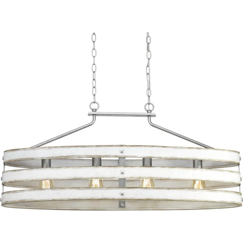 Gulliver Collection Four-Light Linear Chandelier Light — Progress Lighting LED Linear Lights  