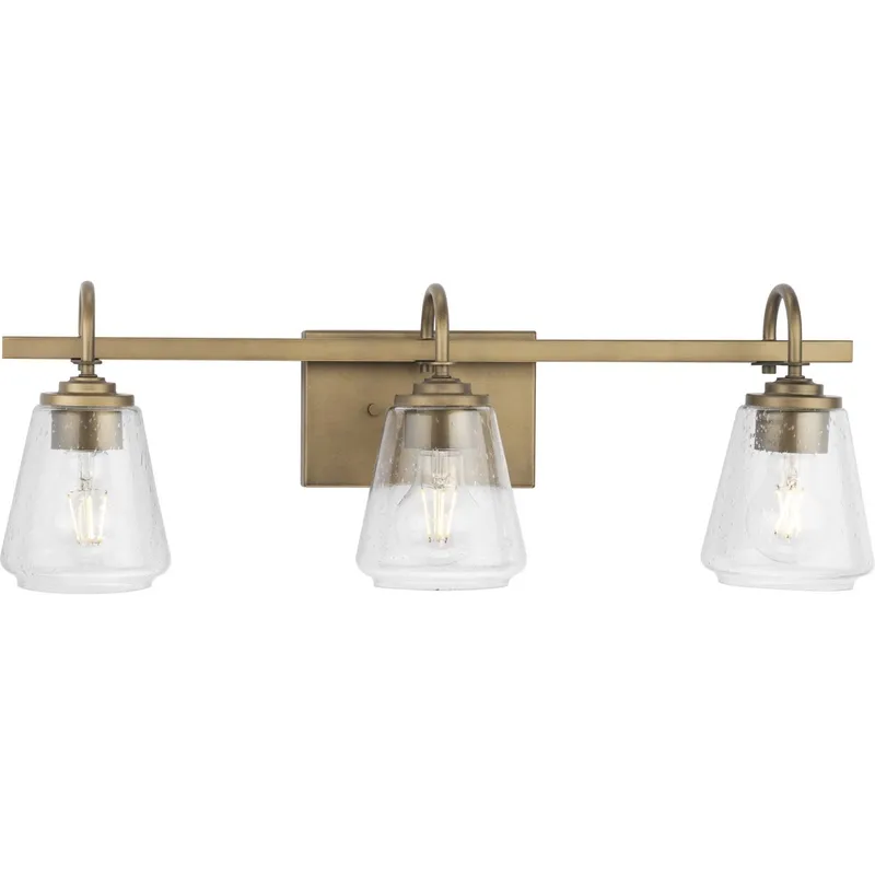 Martenne Collection Three-Light Vanity Light — Progress Lighting LED Wall Lights  