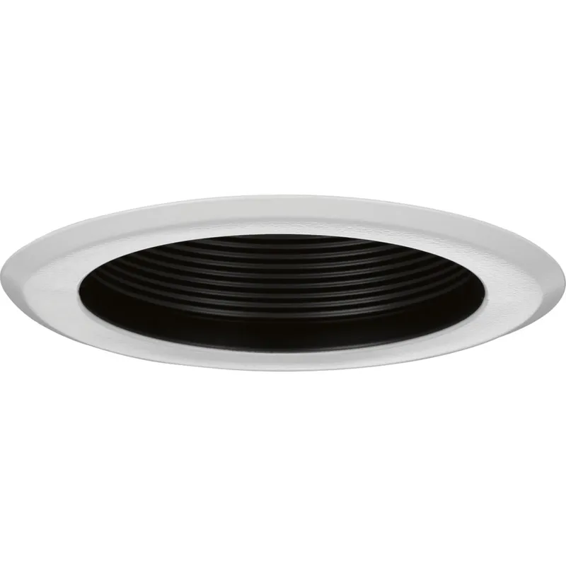 5in Recessed Step Baffle Trim for 5in Housing P851-ICAT — Progress Lighting LED Downlights  