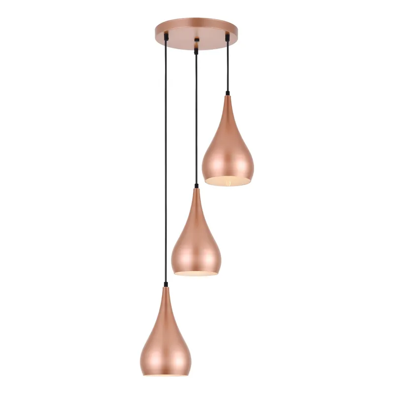 LDPD2000HG — Elegant Lighting LED Pendant Lights 120.0W 