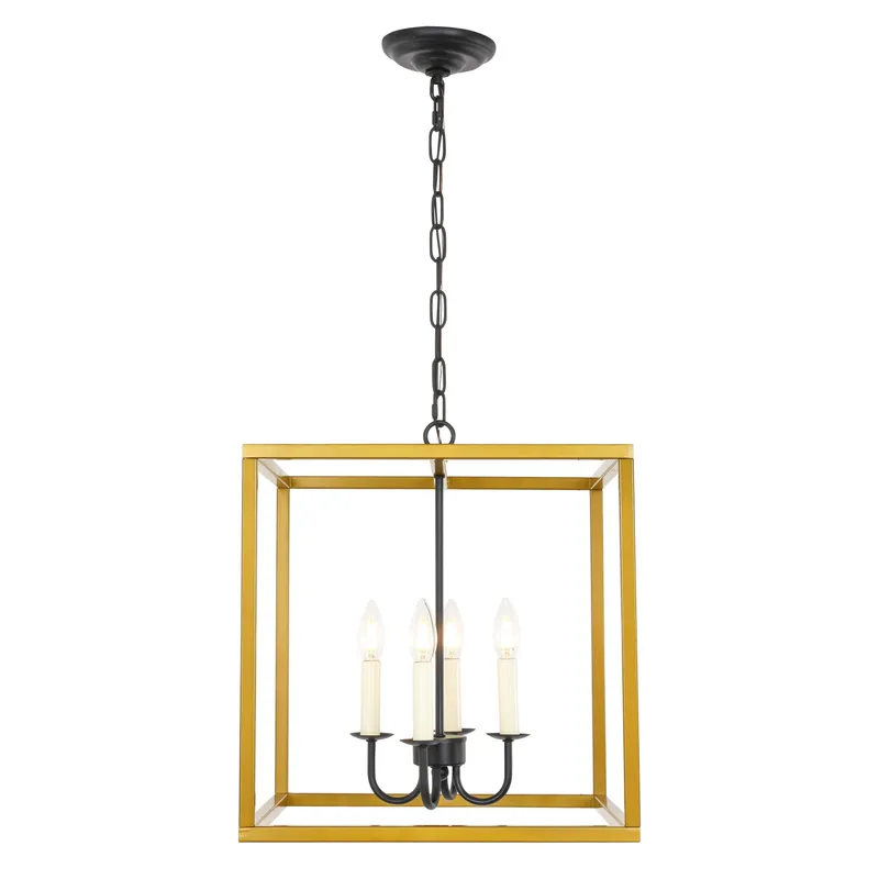 LD6105D16BRBK — Elegant Lighting LED Pendant Lights 160.0W 