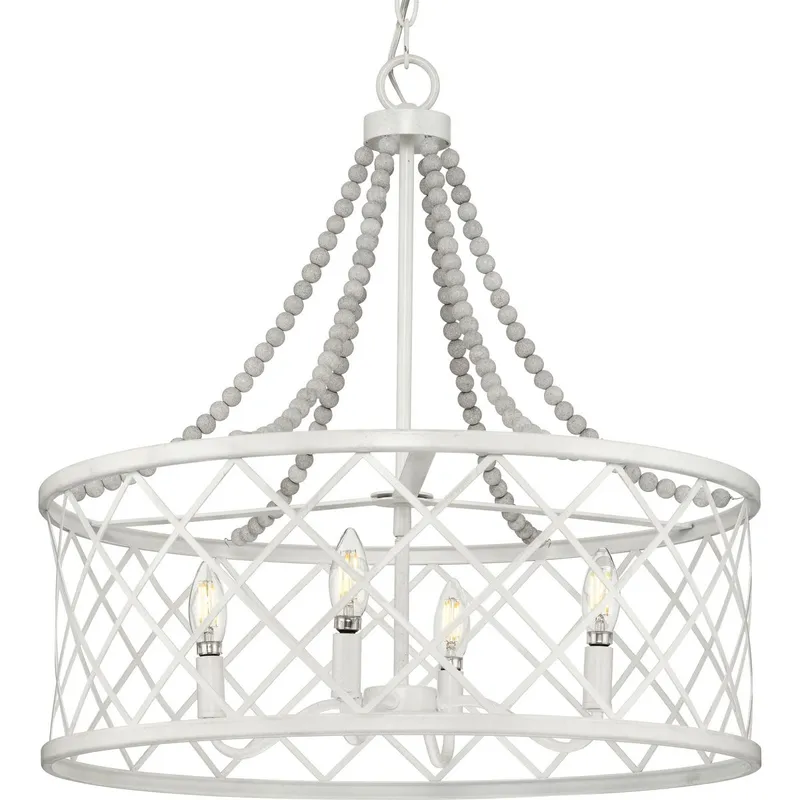 Bissett 4-Light Chandelier — Progress Lighting LED Landscape Lights  
