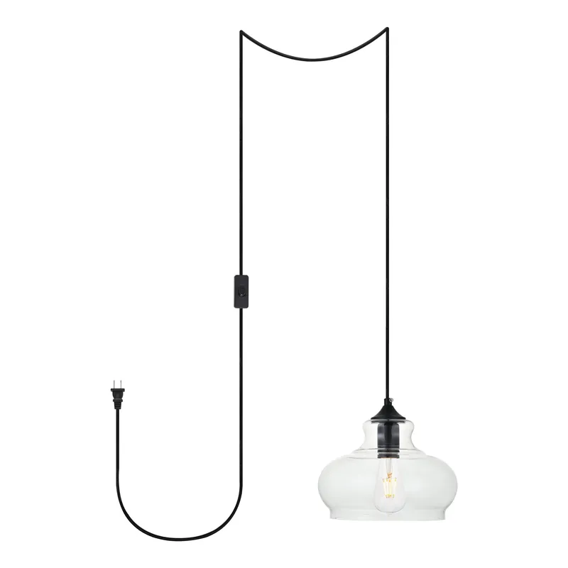 LDPG2246BK — Elegant Lighting LED Pendant Lights 40.0W 