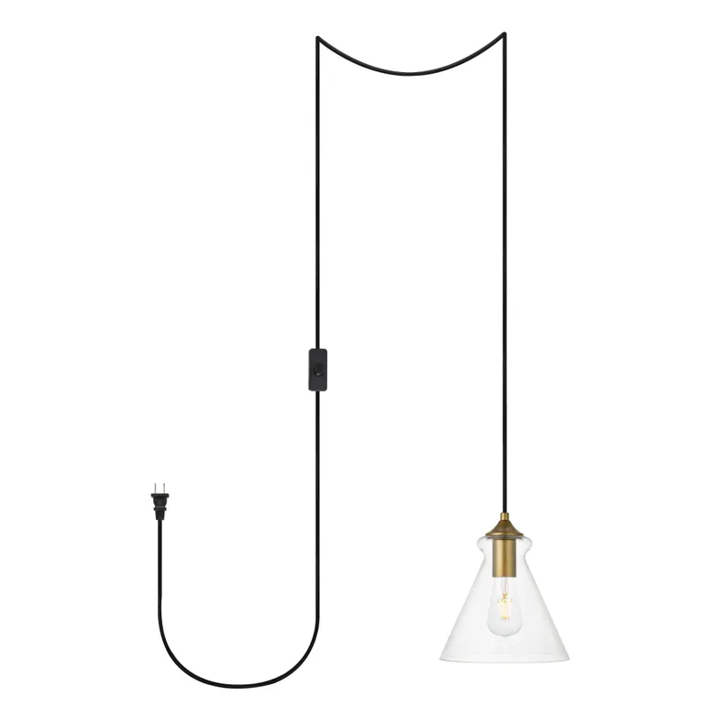 LDPG2244BR — Elegant Lighting LED Pendant Lights 40.0W 