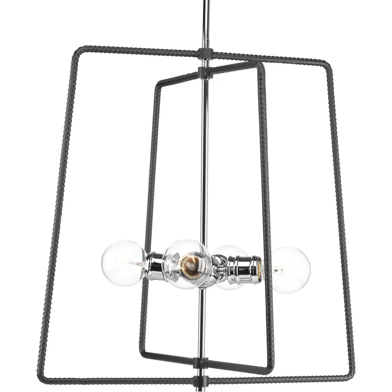Re-Bar Collection Four-Light Pendant — Progress Lighting LED Landscape Lights  