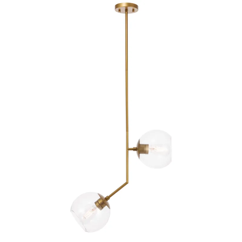 LD8040D8BR — Elegant Lighting LED Pendant Lights 120.0W 