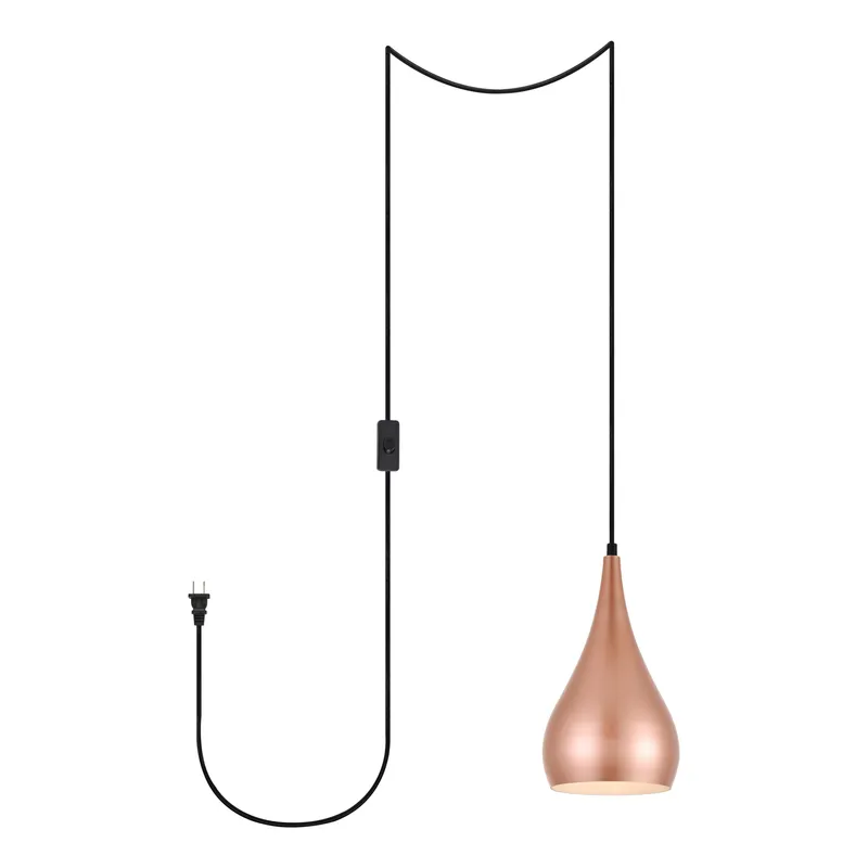 LDPG2001HG — Elegant Lighting LED Pendant Lights 40.0W 