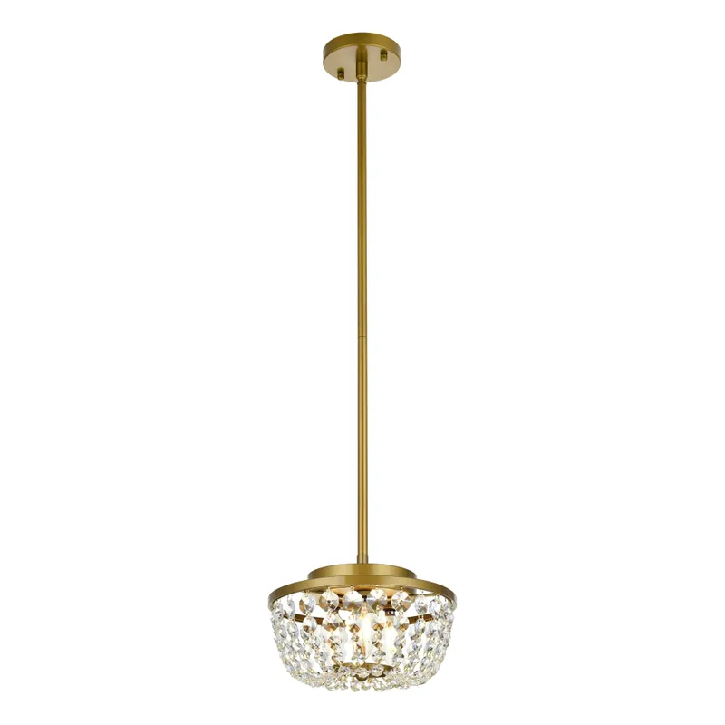 1114D10BR — Elegant Lighting LED Pendant Lights 120.0W 