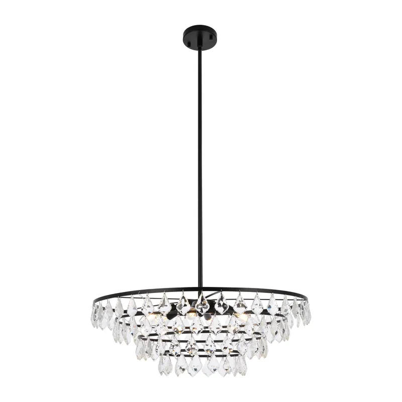1101D28BK — Elegant Lighting LED Pendant Lights 240.0W 
