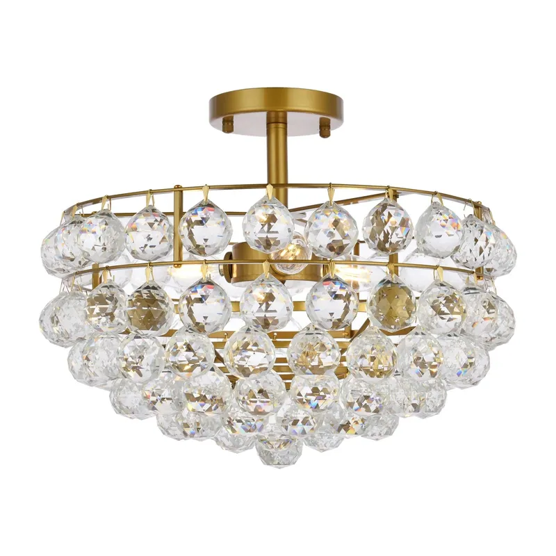 1107F16BR — Elegant Lighting LED Ceiling Lights 120.0W 
