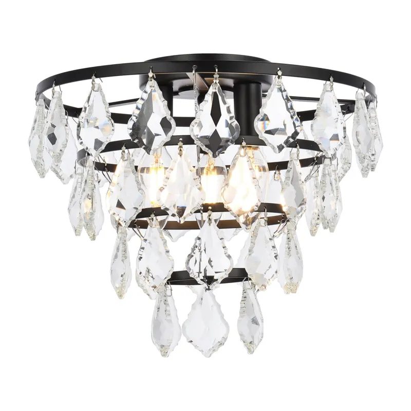 1101F12BK — Elegant Lighting LED Ceiling Lights 120.0W 