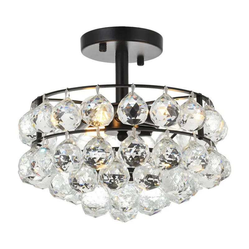 1107F12BK — Elegant Lighting LED Ceiling Lights 120.0W 