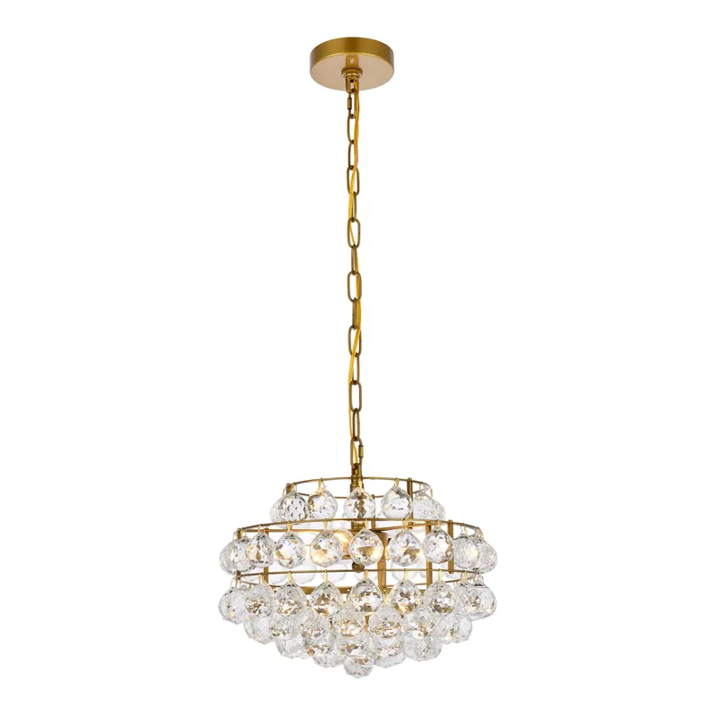 1106D14BR — Elegant Lighting LED Pendant Lights 120.0W 