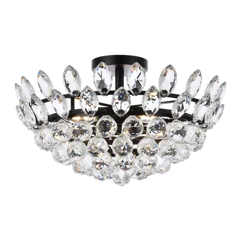 1105F18BK — Elegant Lighting LED Ceiling Lights 200.0W 