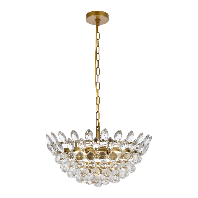 1104D20BR — Elegant Lighting LED Pendant Lights 200.0W 