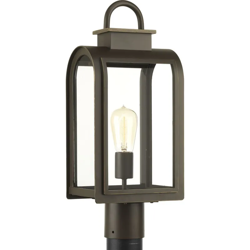 Refuge Collection One-Light Post Lantern — Progress Lighting LED Lighting Controls  