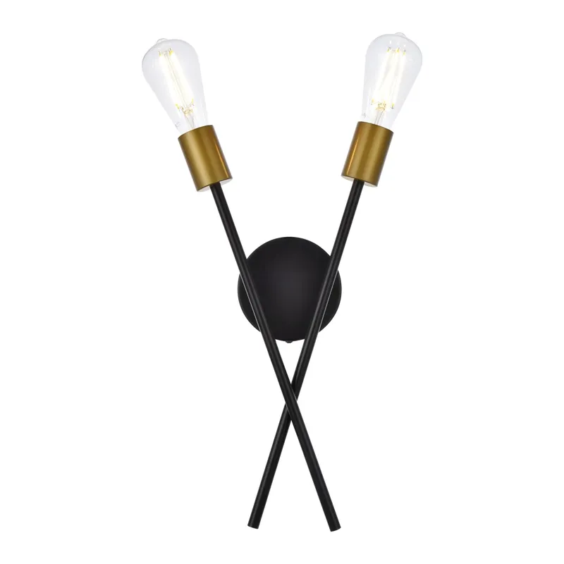 LD7053W7BRB — Elegant Lighting LED Wall Lights 80.0W 