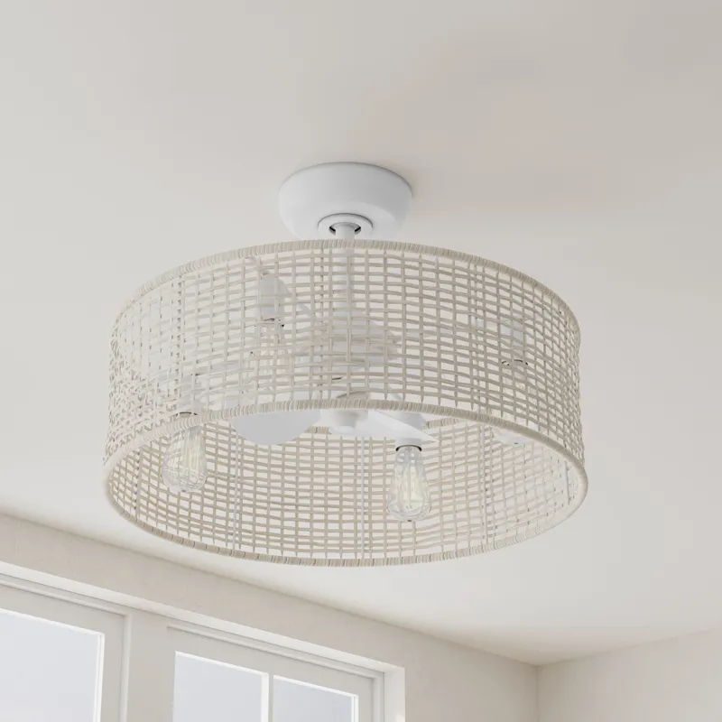 Belva Collection 25.25-Inch 3-Blade AC Motor Ceiling Fan — Progress Lighting LED Lighting Controls  