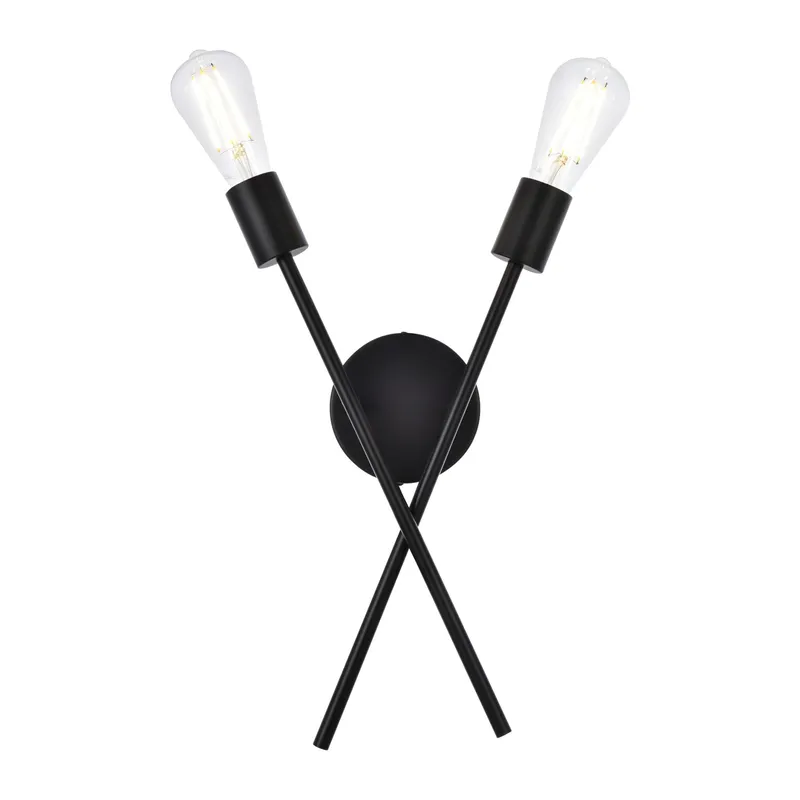 LD7053W7BK — Elegant Lighting LED Wall Lights 80.0W 