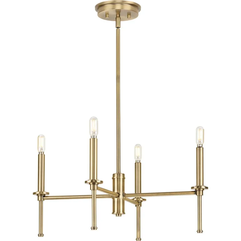 Elara Collection Four-Light Chandelier Light — Progress Lighting LED Landscape Lights  