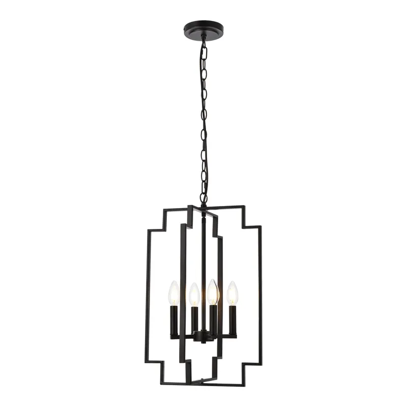 LD7066D14BK — Elegant Lighting LED Pendant Lights 160.0W 