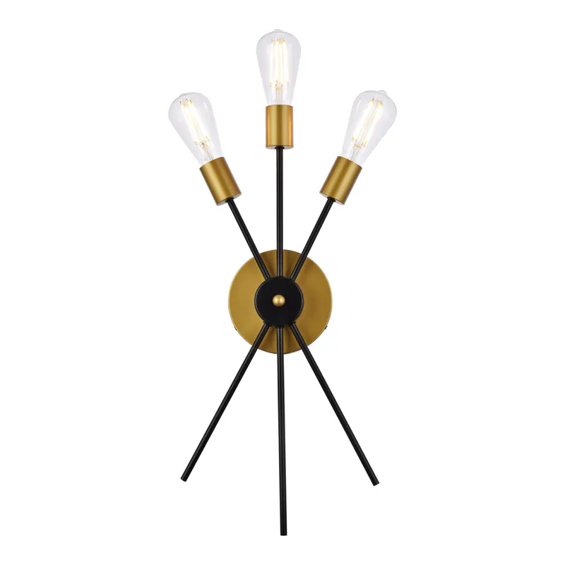 LD640W10BRK — Elegant Lighting LED Wall Lights 120.0W 