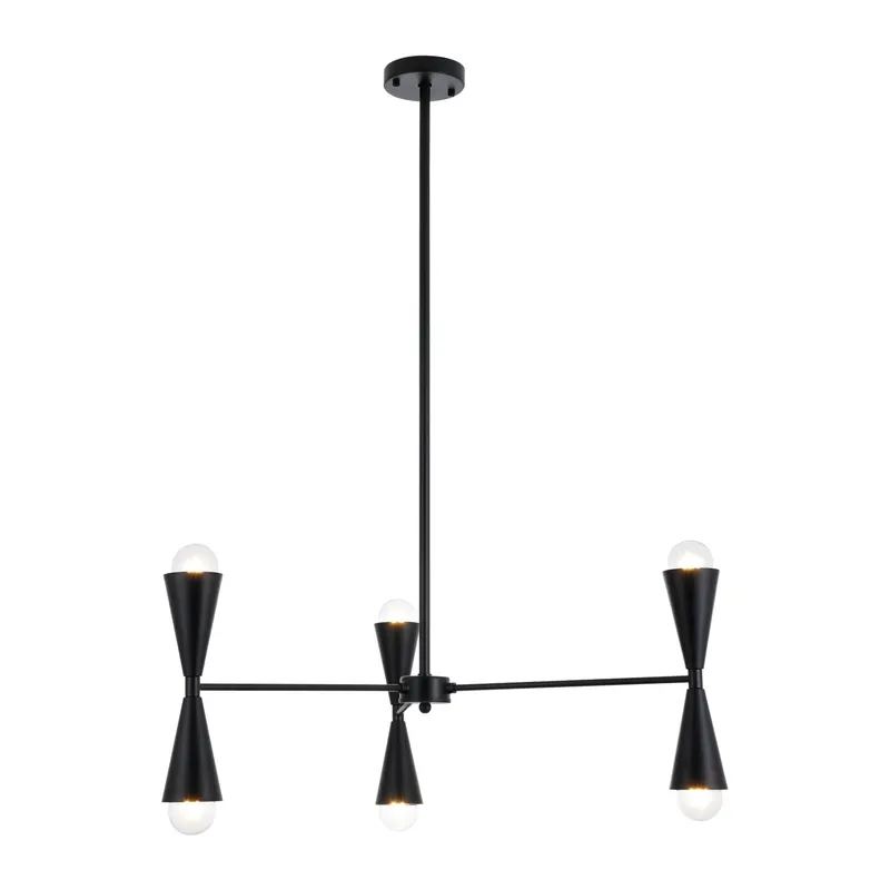 LD650D34BK — Elegant Lighting LED Pendant Lights 240.0W 