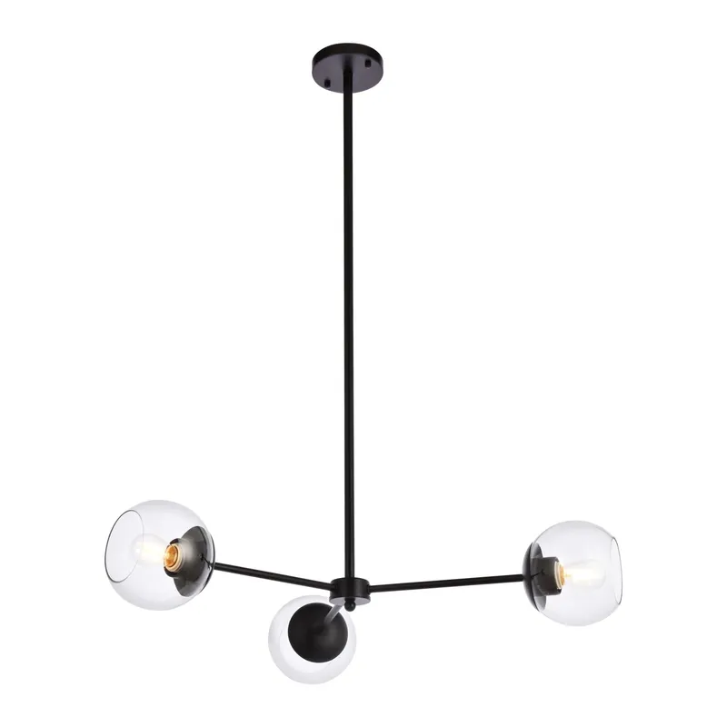 LD646D32BK — Elegant Lighting LED Pendant Lights 120.0W 