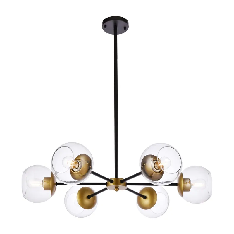 LD644D30BRK — Elegant Lighting LED Pendant Lights 240.0W 