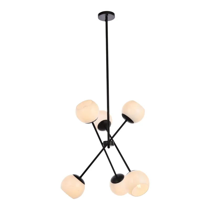 LD657D24BK — Elegant Lighting LED Pendant Lights 240.0W 