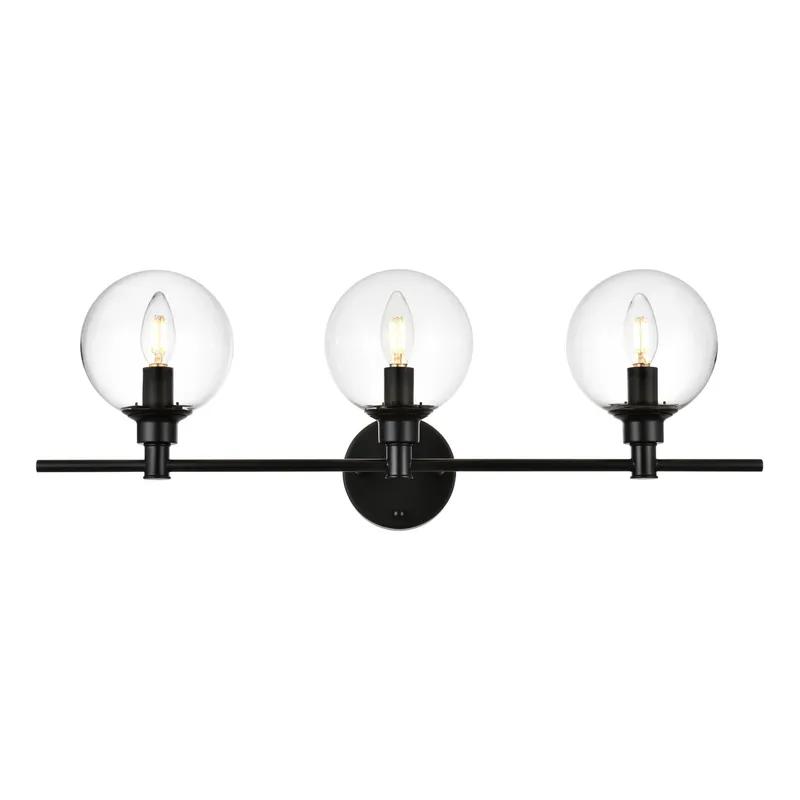 LD7318W28BLK — Elegant Lighting LED Wall Lights 120.0W 
