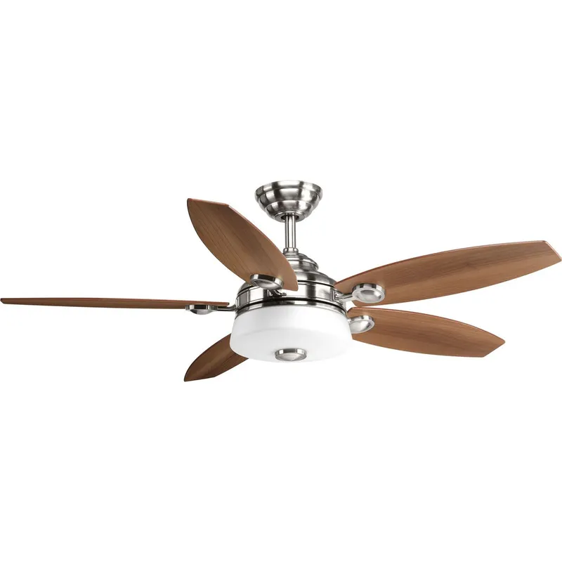 Graceful Collection 54" 5 Blade Fan w/ LED Light — Progress Lighting LED Lighting Accessories  