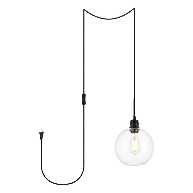 LDPG6204BK — Elegant Lighting LED Pendant Lights 40.0W 