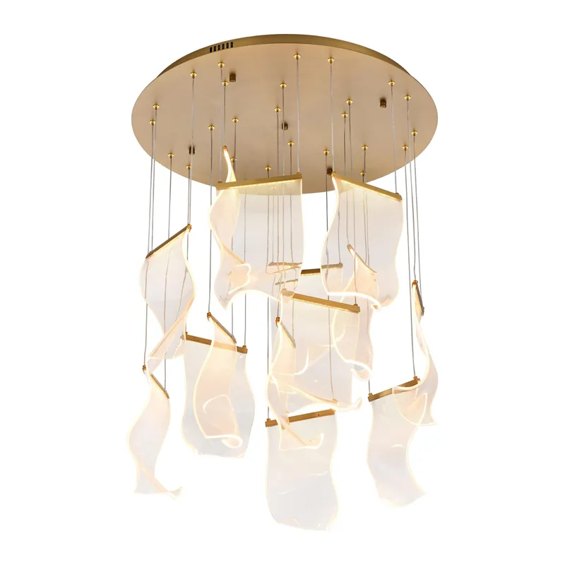 2070D28SG — Elegant Lighting LED Pendant Lights 3.0W 3000K