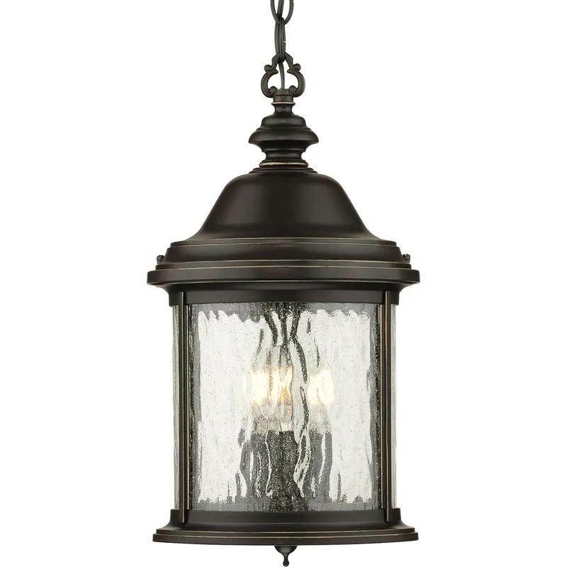 Ashmore Collection Three-Light Hanging Lantern — Progress Lighting LED Landscape Lights  