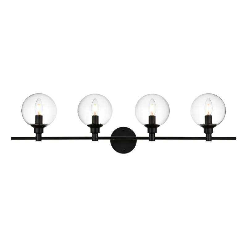 LD7318W38BLK — Elegant Lighting LED Wall Lights 160.0W 