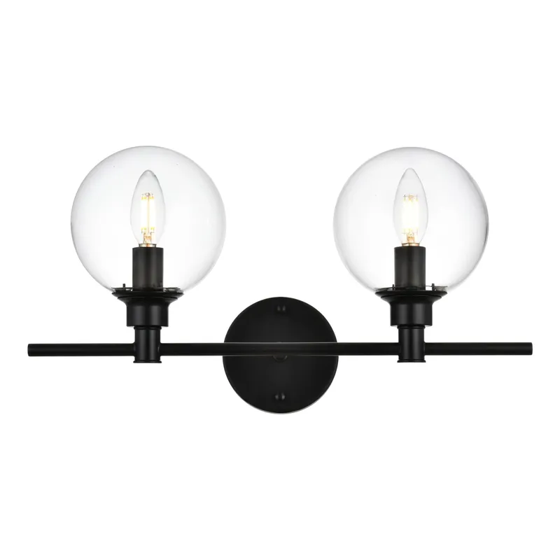 LD7318W19BLK — Elegant Lighting LED Wall Lights 80.0W 