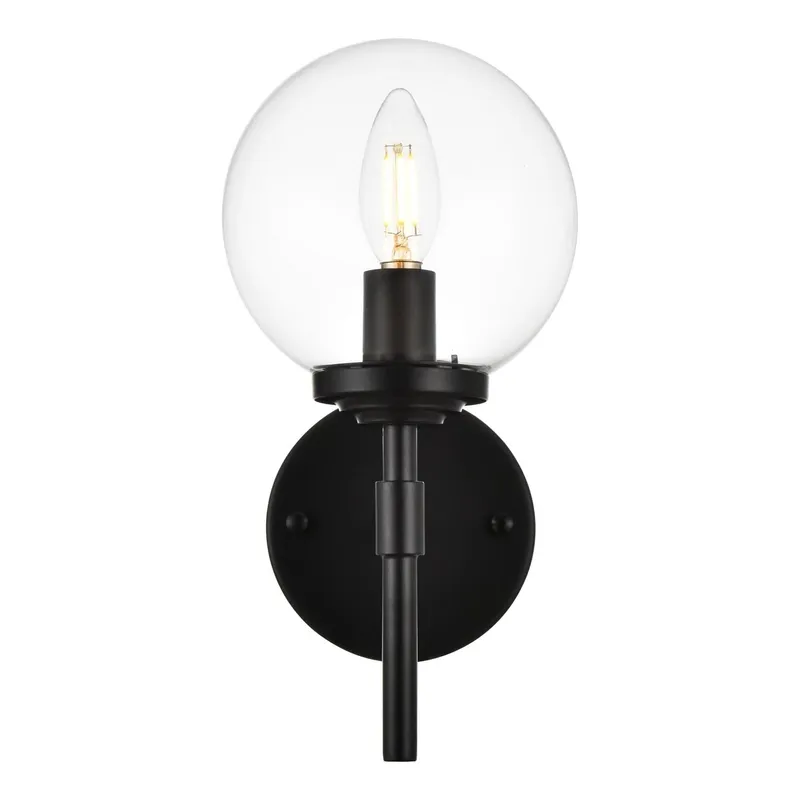 LD7302W6BLK — Elegant Lighting LED Wall Lights 40.0W 