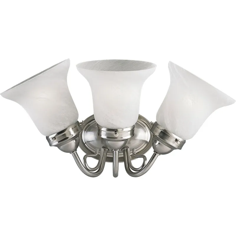 Bedford Collection Three-Light Bath Vanity Light — Progress Lighting LED Wall Lights  